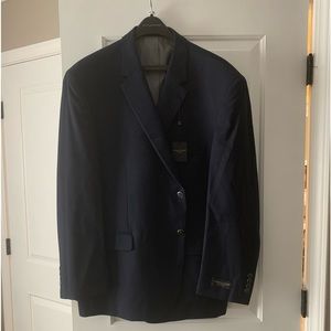 New Men’s Pronto Uomo Navy sport coat 56 R